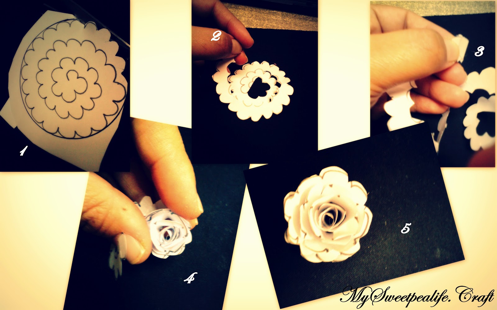 Tutorial Rose Brooch (Felt)