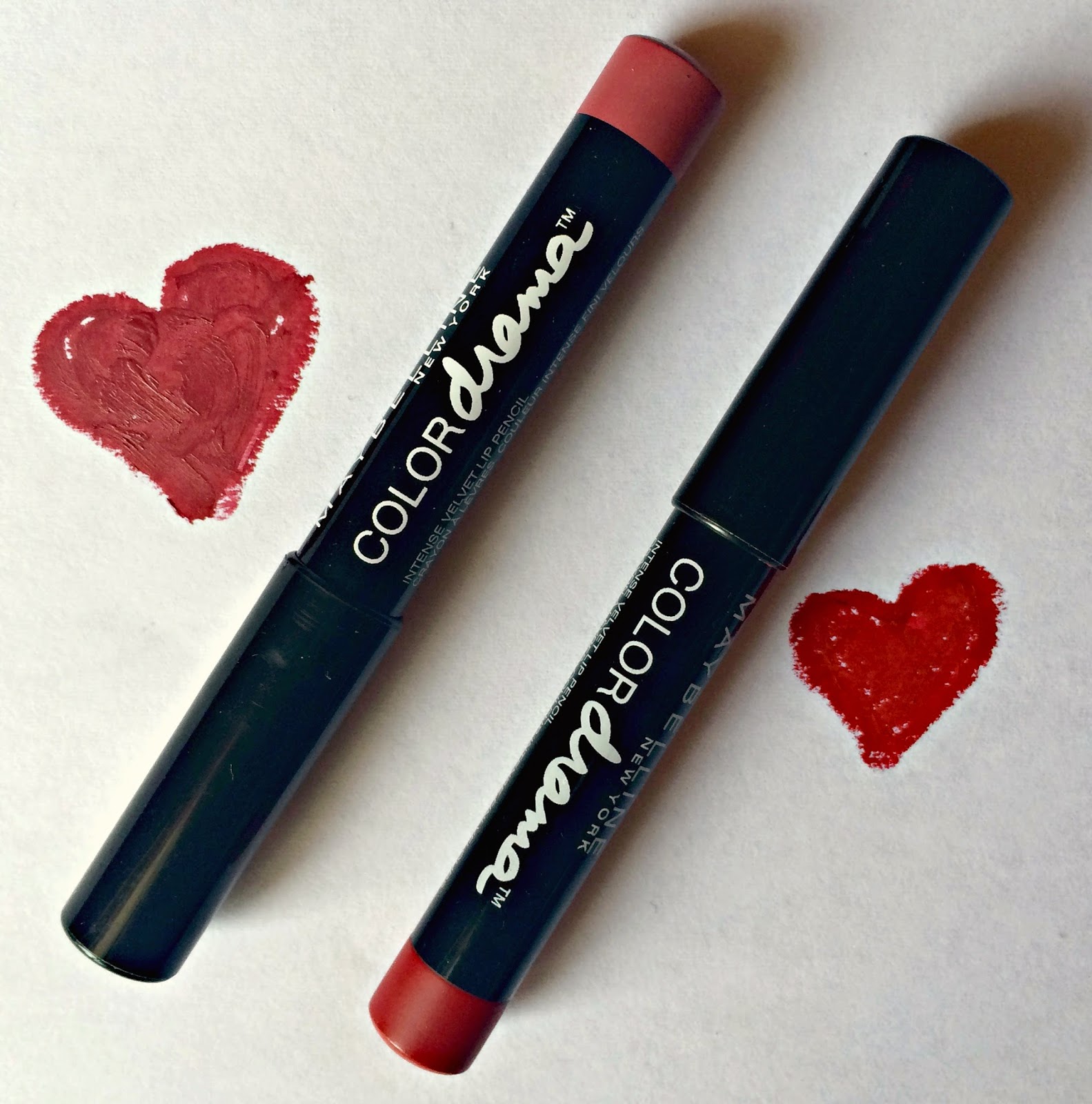 Review Colour Drama Intense Velvet Lip Pencils by Maybelline
