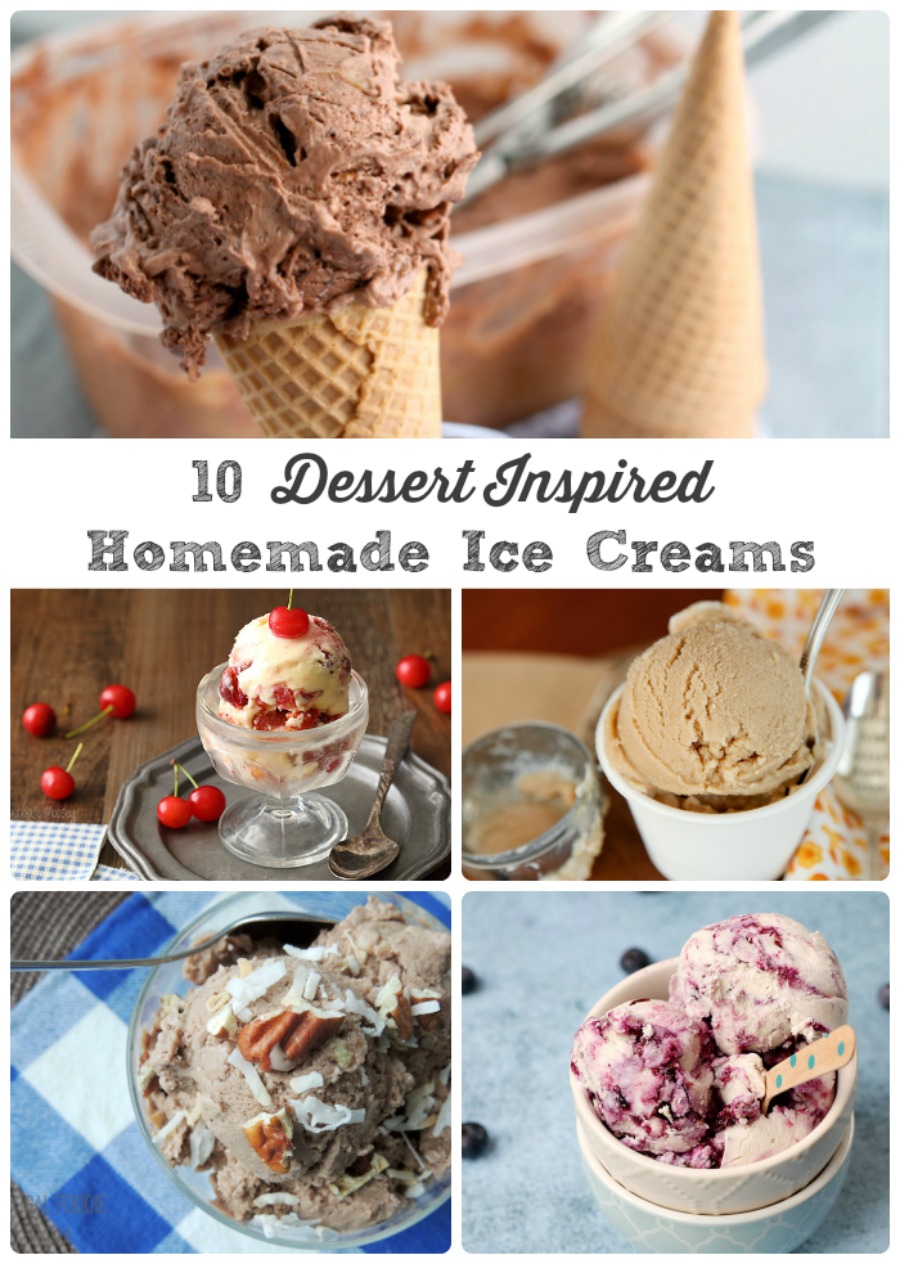 Frugal Foodie Mama 10 Dessert Inspired Homemade Ice Cream Recipes