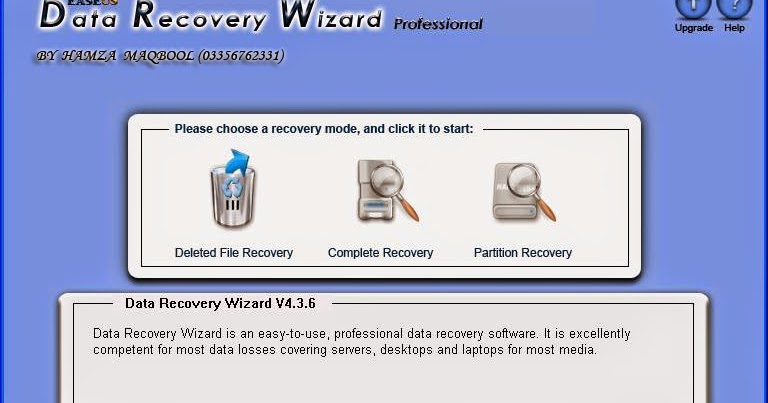 easeus data recovery wizard professional 501 full free download