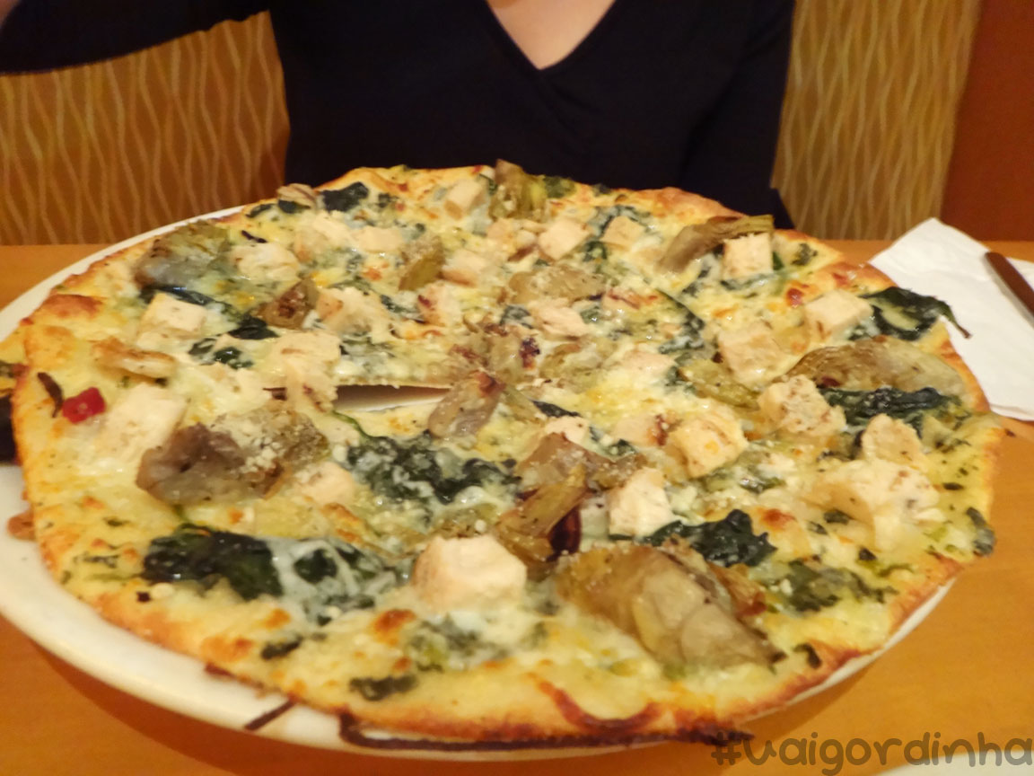 California Pizza Kitchen Roasted artichoke+spinach Roasted