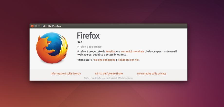 Firefox 37 in Ubuntu Firefox 37 in Ubuntu