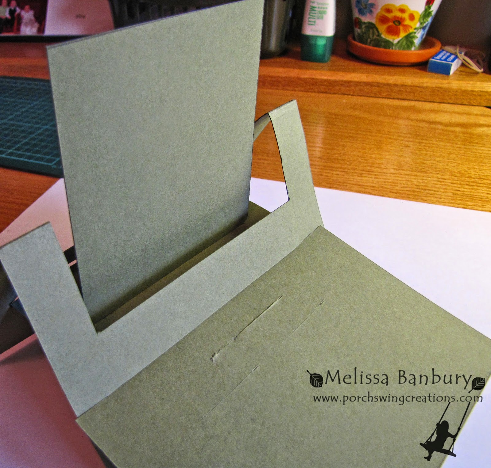 Porch Swing Creations Fairy Dwelling Shelf Card Tutorial