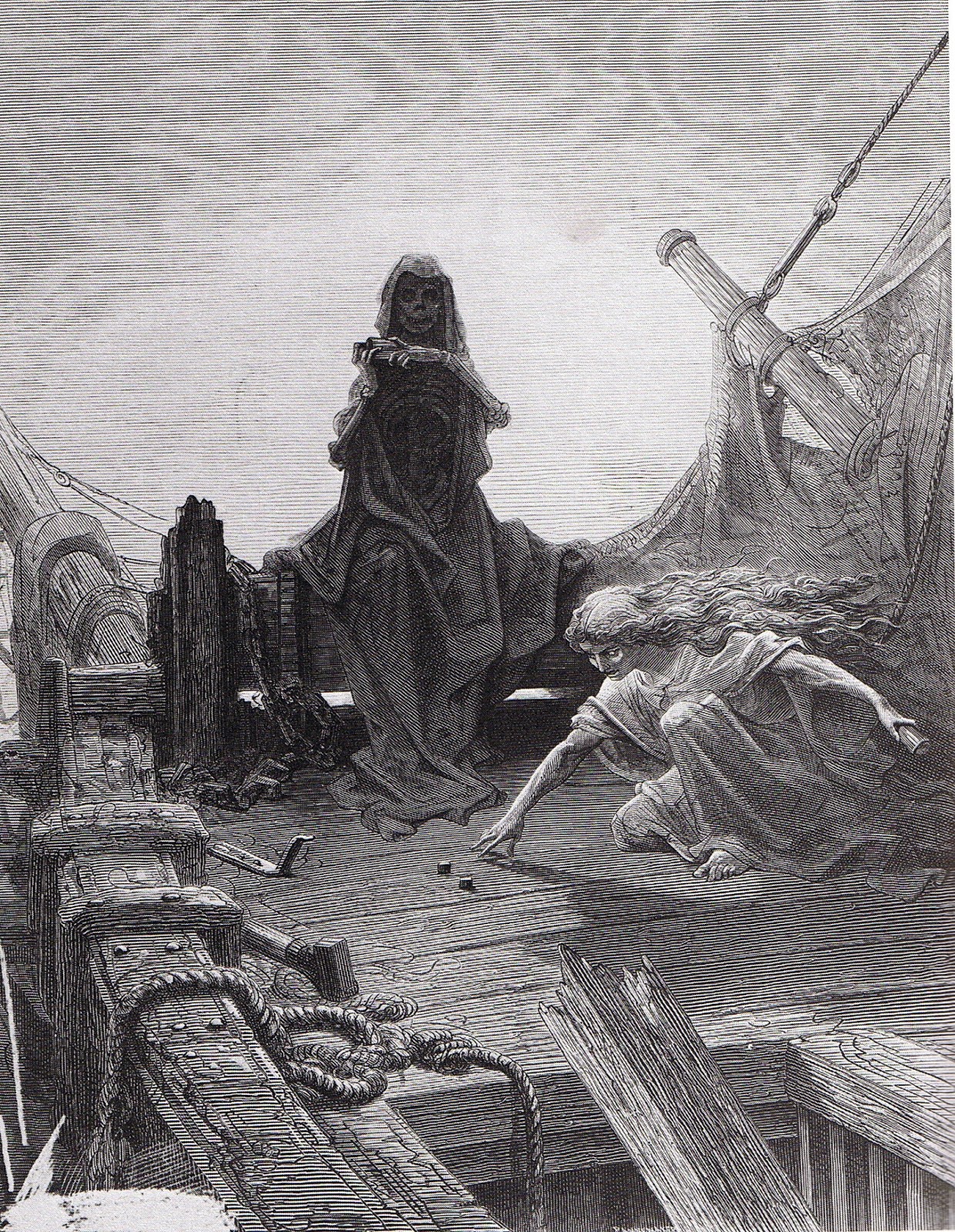 Gustave Doré Illustration pour The Rime of the Ancient Mariner, de