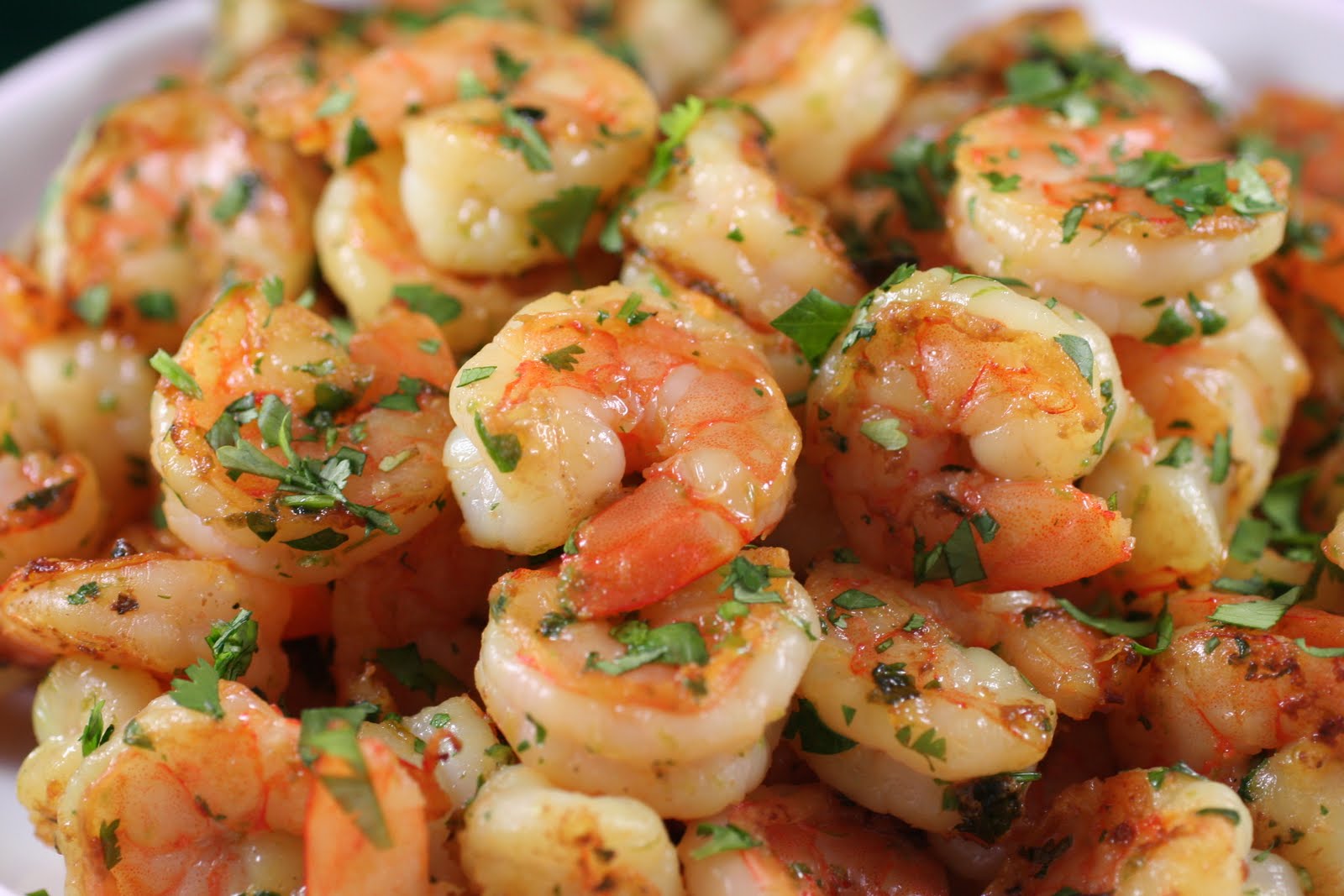 Cilantro Lime Shrimp.