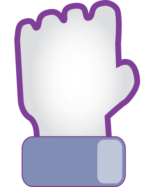 Clenched Fist Symbols & Emoticons