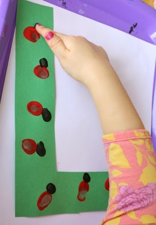 L is for Ladybug Alphabet Craft | School Time Snippets