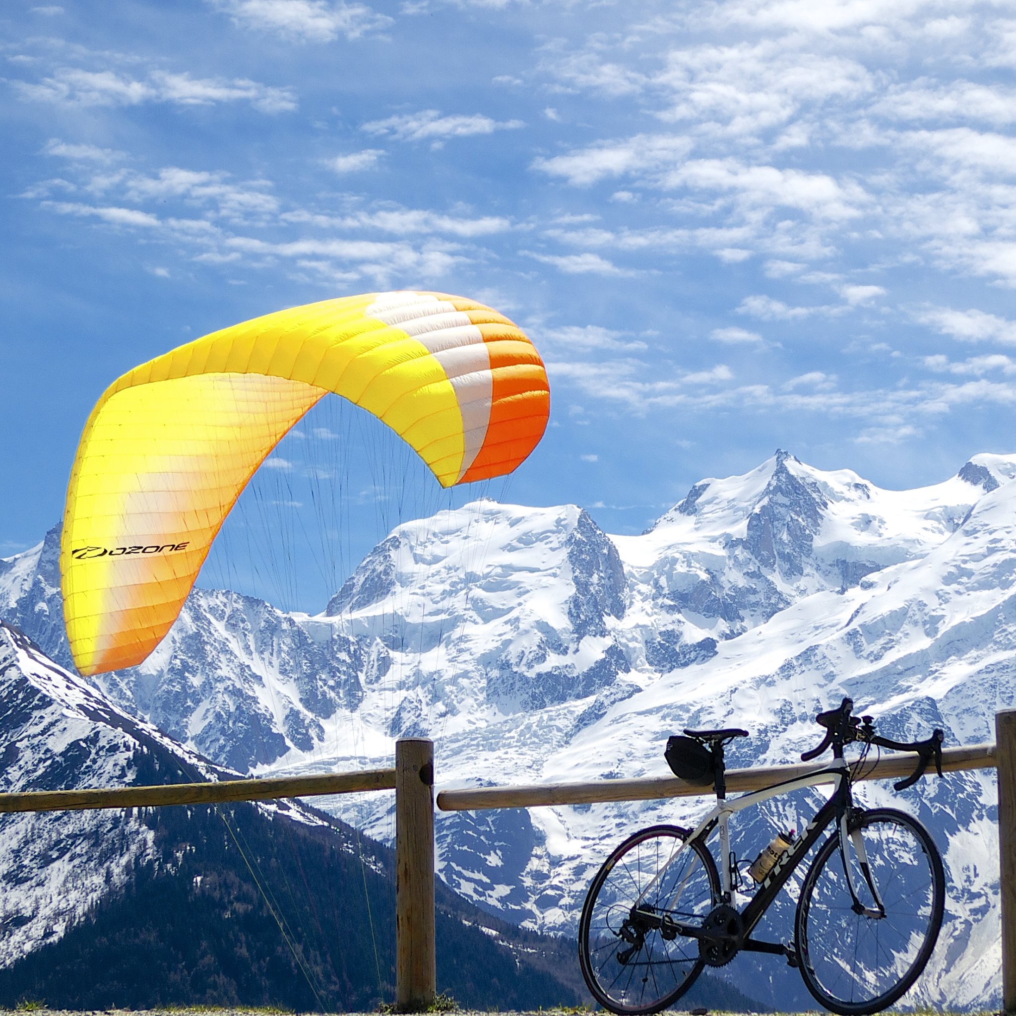 Cycling through Mont Blanc HD Wallpapers | Photos & Images