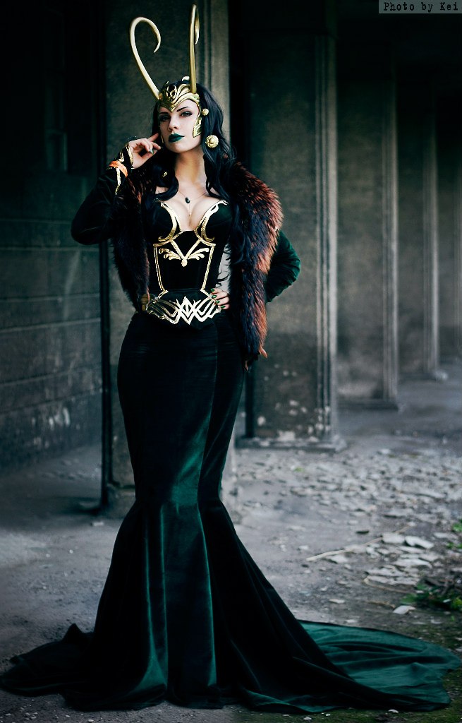 Lady Loki Cosplay from Avengers Post Game Lobby