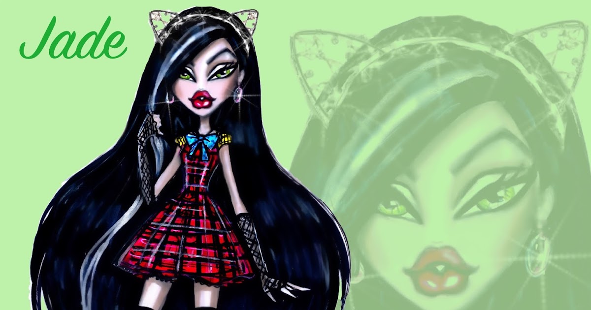 Hayden Williams Fashion Illustrations Bratz Jade AKA "Kool Kat" by
