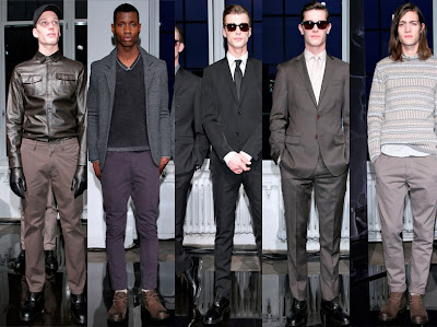 Otoño invierno 2012-13 de DKNY hombres