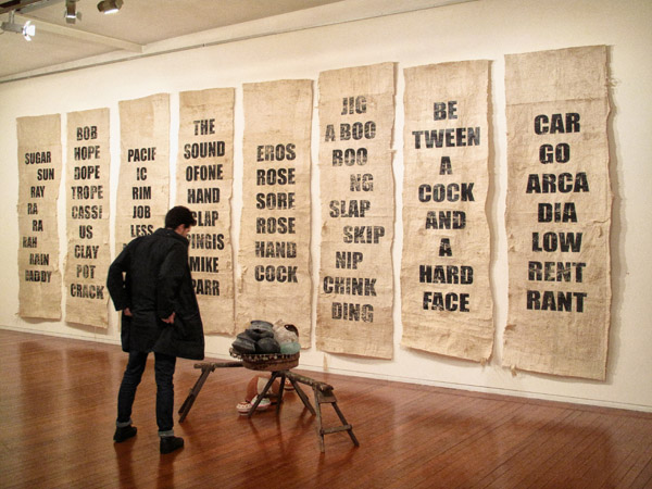 Untitled (More Mumbo Jumbo: Crackpots ānā Poems for Ishmael Reed), Newell Harry, Blue Pango: Musings & Other Anecdotes - Roslyn Oxely 9 gallery Untitled (More Mumbo Jumbo: Crackpots ānā Poems for Ishmael Reed), Newell Harry, Blue Pango: Musings & Other Anecdotes - Roslyn Oxely 9 gallery