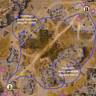 Мир танков тактики на карте Карелия