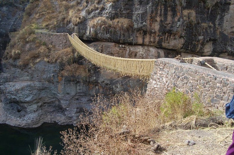 Keshwa Chaca, el último puente colgante Inca RUTA 33