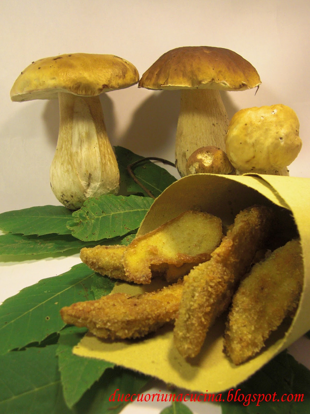 duecuoriunacucina Funghi porcini fritti