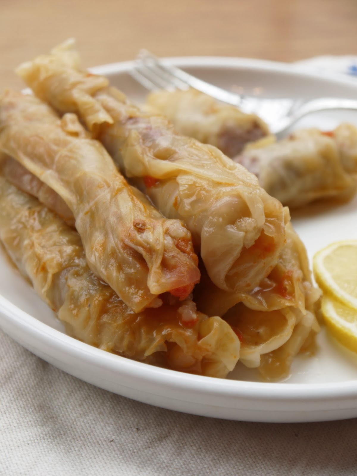 Bint Rhoda's Kitchen PalestinianStyle Stuffed Cabbage Rolls, or Malfouf