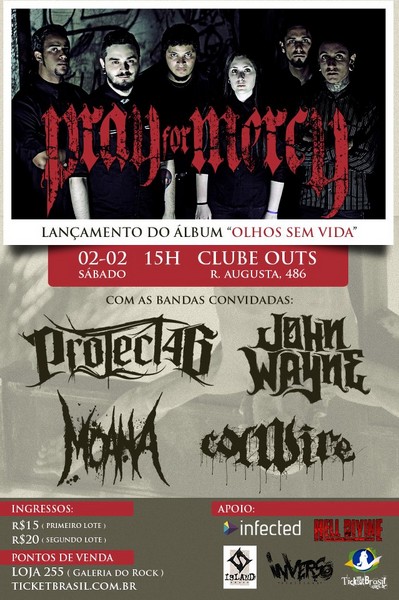 Pray for Mercy no Clube Outs