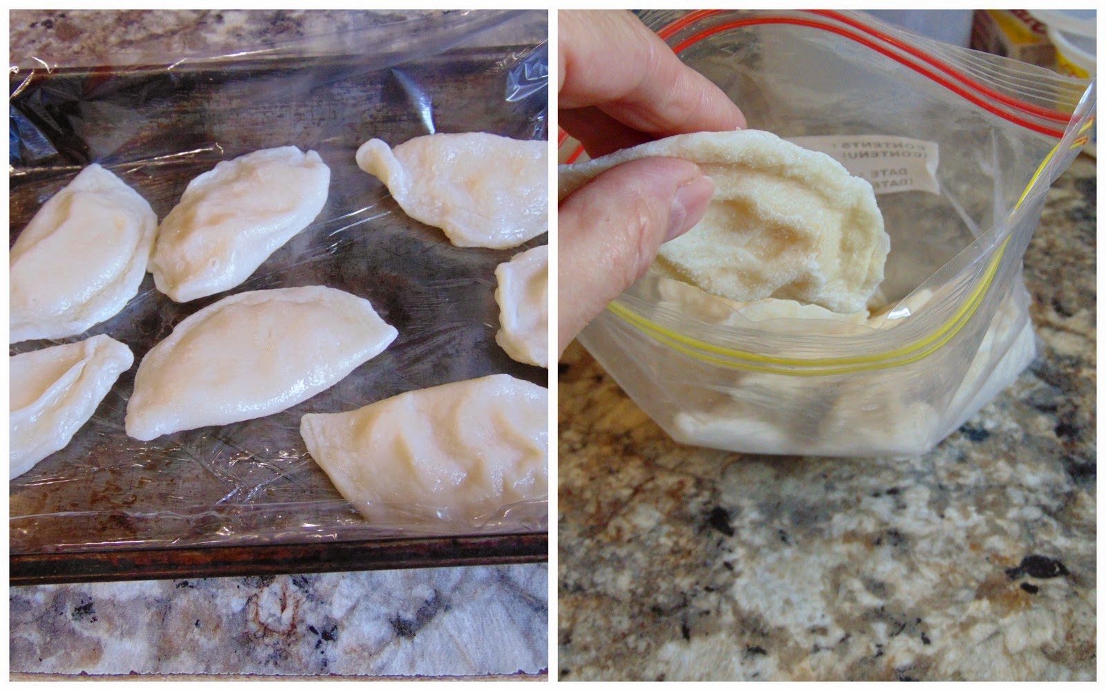 Homemade Potato & Cheese Perogies