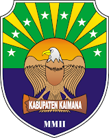 Hasil Hitung Cepat Pilkada Kaimana lambang kabupaten Kaimana