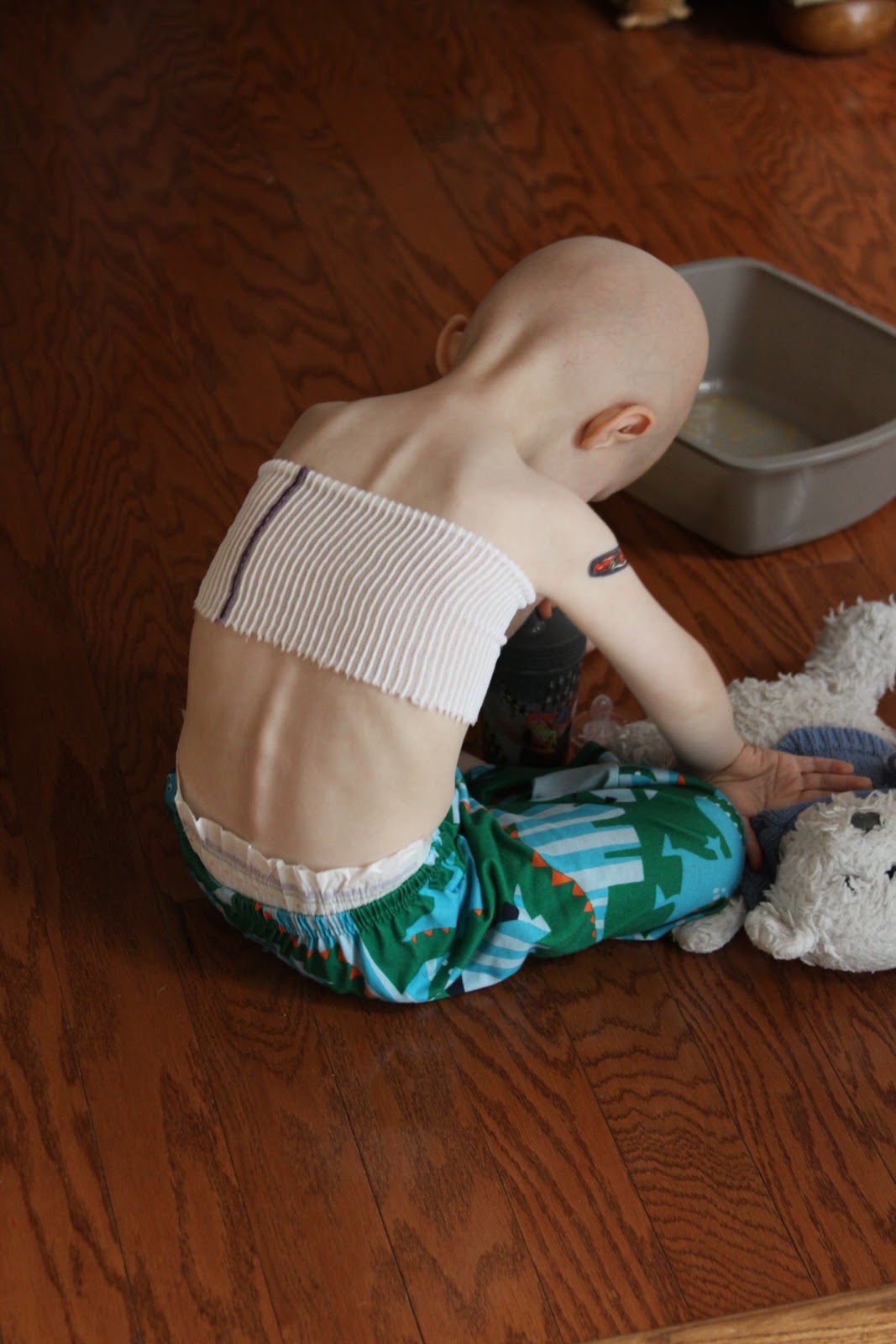 Super Nate Dinoffria: This is what childhood cancer looks like...