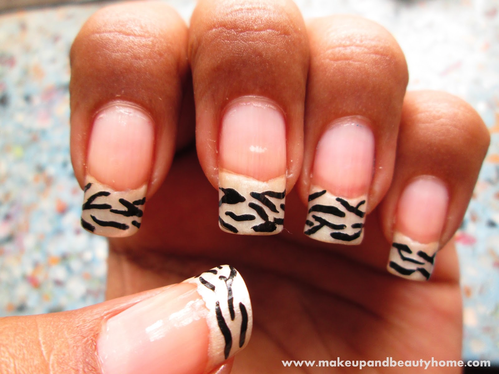 3. Step-by-Step Zebra Nail Design for Beginners - wide 6