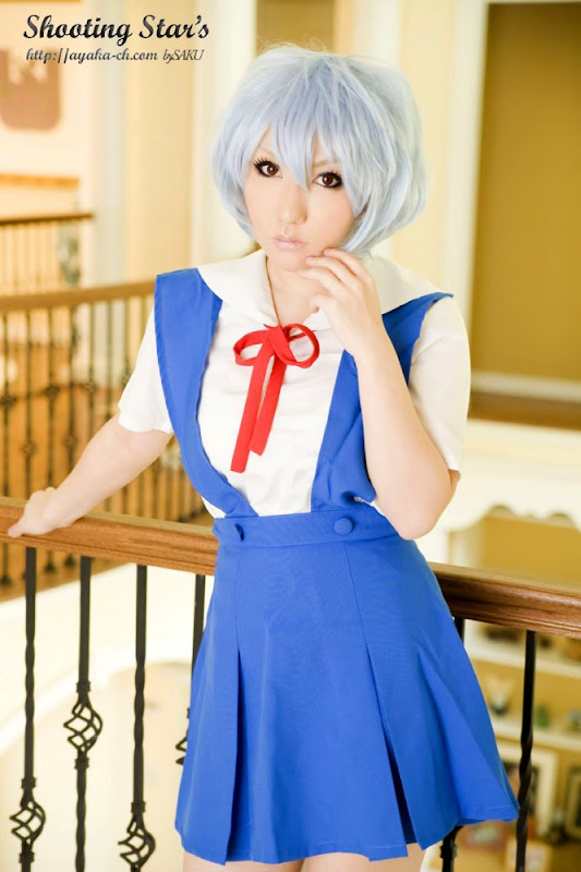 CosRain.Com Sakuya＇s COSPLAY - Rei Ayanami 