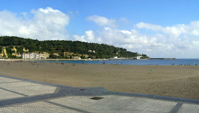 Beach of Hondarribi Beach of Hondarribi