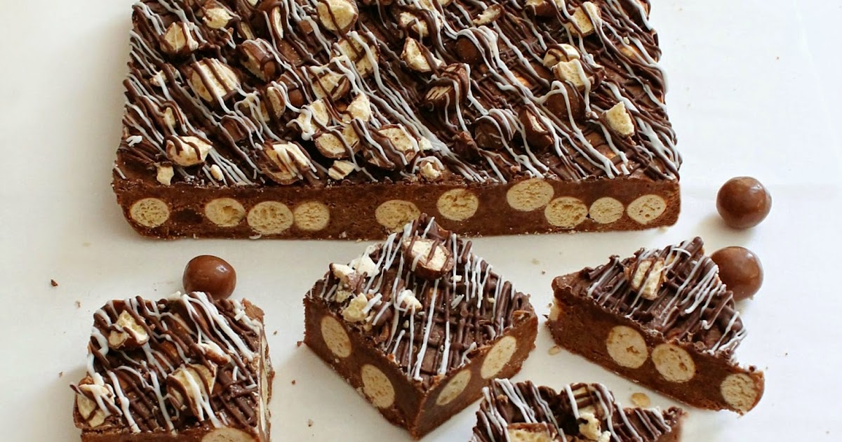 The Baker Malted Milk Ball Squares