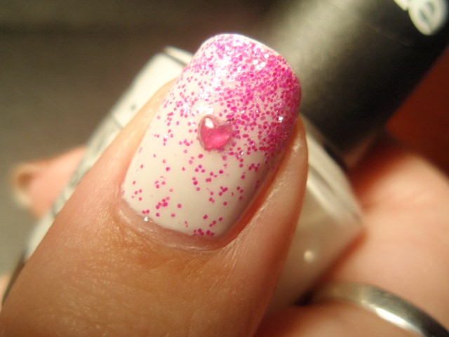 Well, Valentine's Day is Monday and I have some old nail designs that have a