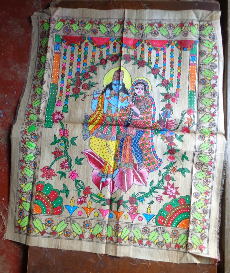 Madhubani Painting (Bihar) IMAGES, GIF, ANIMATED GIF, WALLPAPER, STICKER FOR WHATSAPP & FACEBOOK