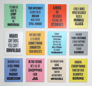 Douglas Coupland mottos