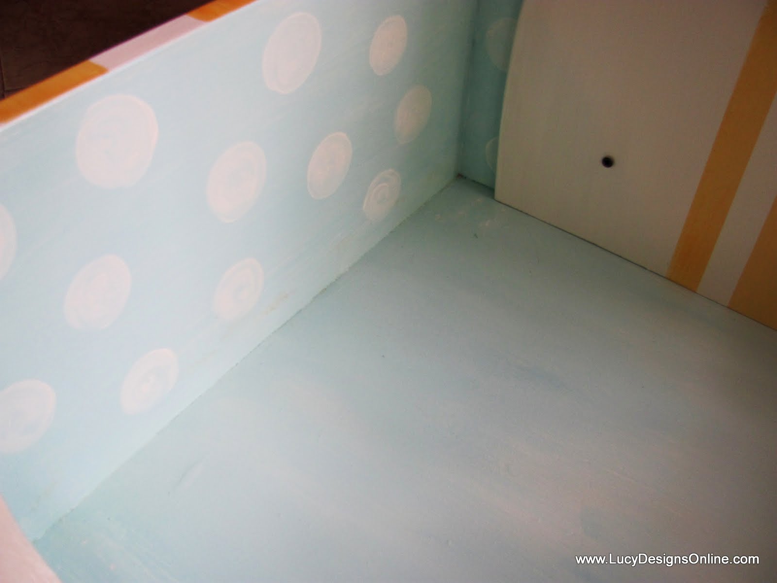 Beach Dog Bed, Beach Style Cabana Design with Skimboard Headboard, Seaside, Beach House Decor