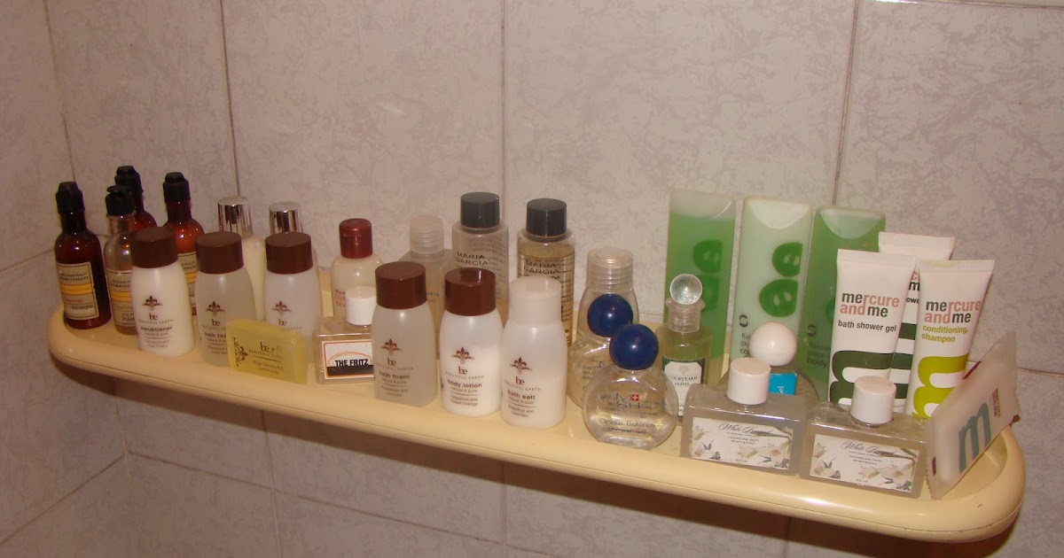 The last person you expected Hotel toiletries
