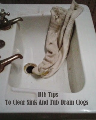 DIY Tips To Clear Sink And Tub Drain Clogs DIY Tips To Clear Sink And Tub Drain Clogs