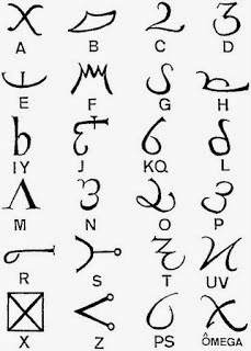 Sistemas Mágicos de Escrita Alfabeto+Babilonico