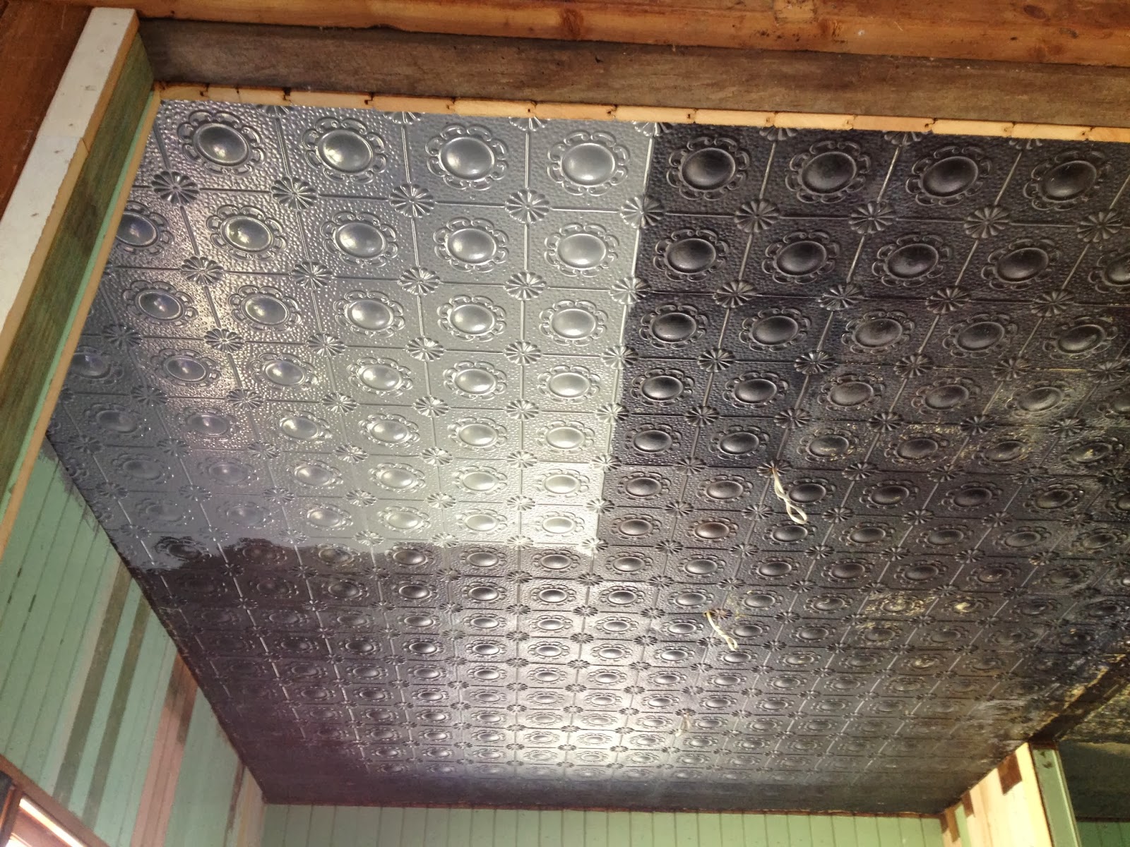 The Old Post Office Pressed Metal Ceiling Restoration Pt 2