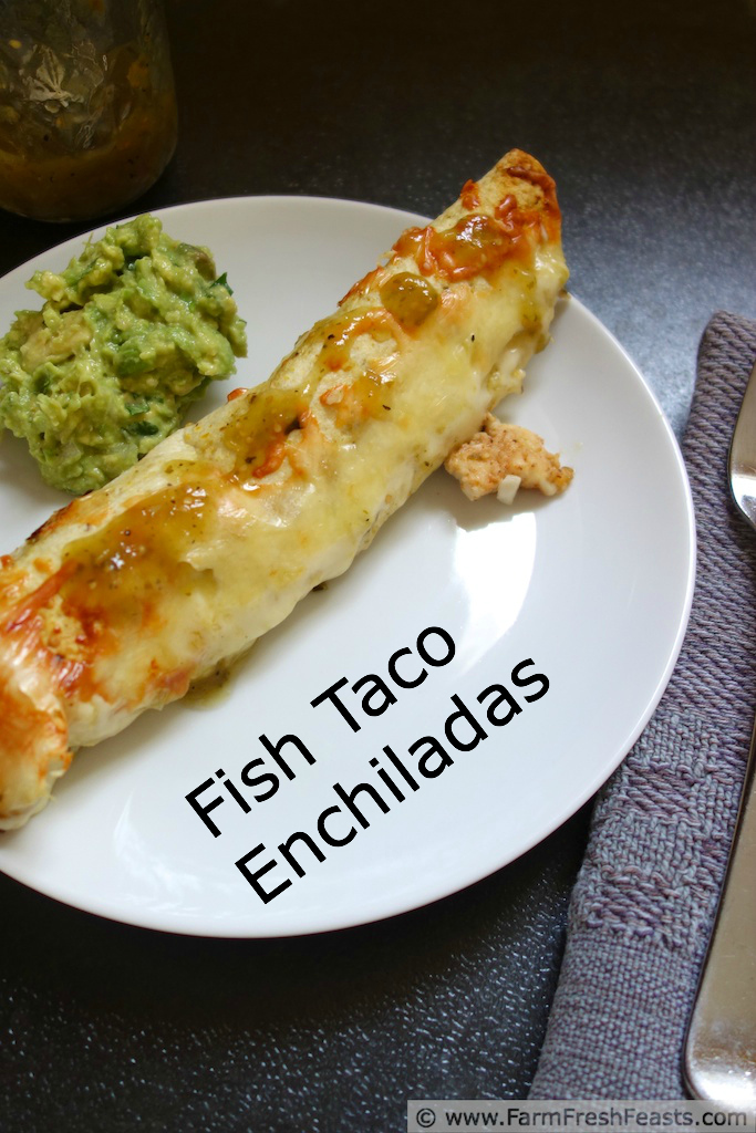 Farm Fresh Feasts Fish Taco Enchiladas