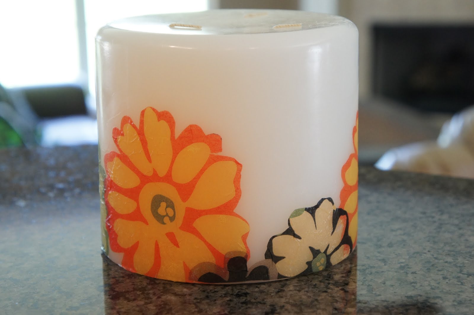Crazy Girl Decoupage A Candle A Tutorial