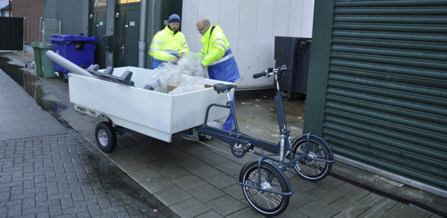 Cargo bikes para serviços de coleta e entrega