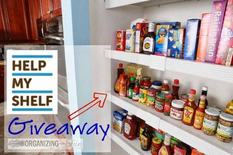 "Help My Shelf" Giveaway Organizing Made Fun "Help My Shelf" Giveaway