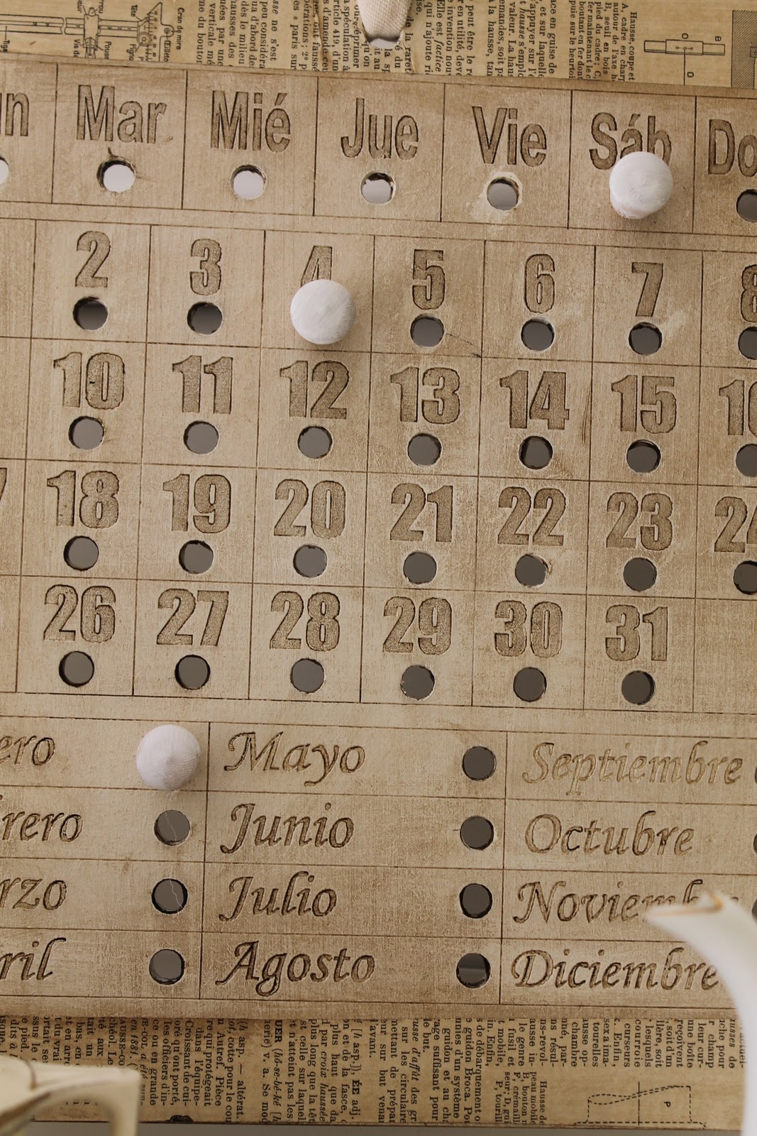 Calendario perpetuo: Deco Marce Tienda