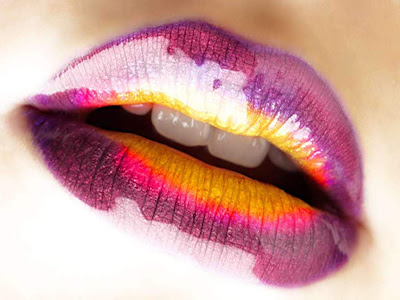 Rainbow Lips Wallpapers