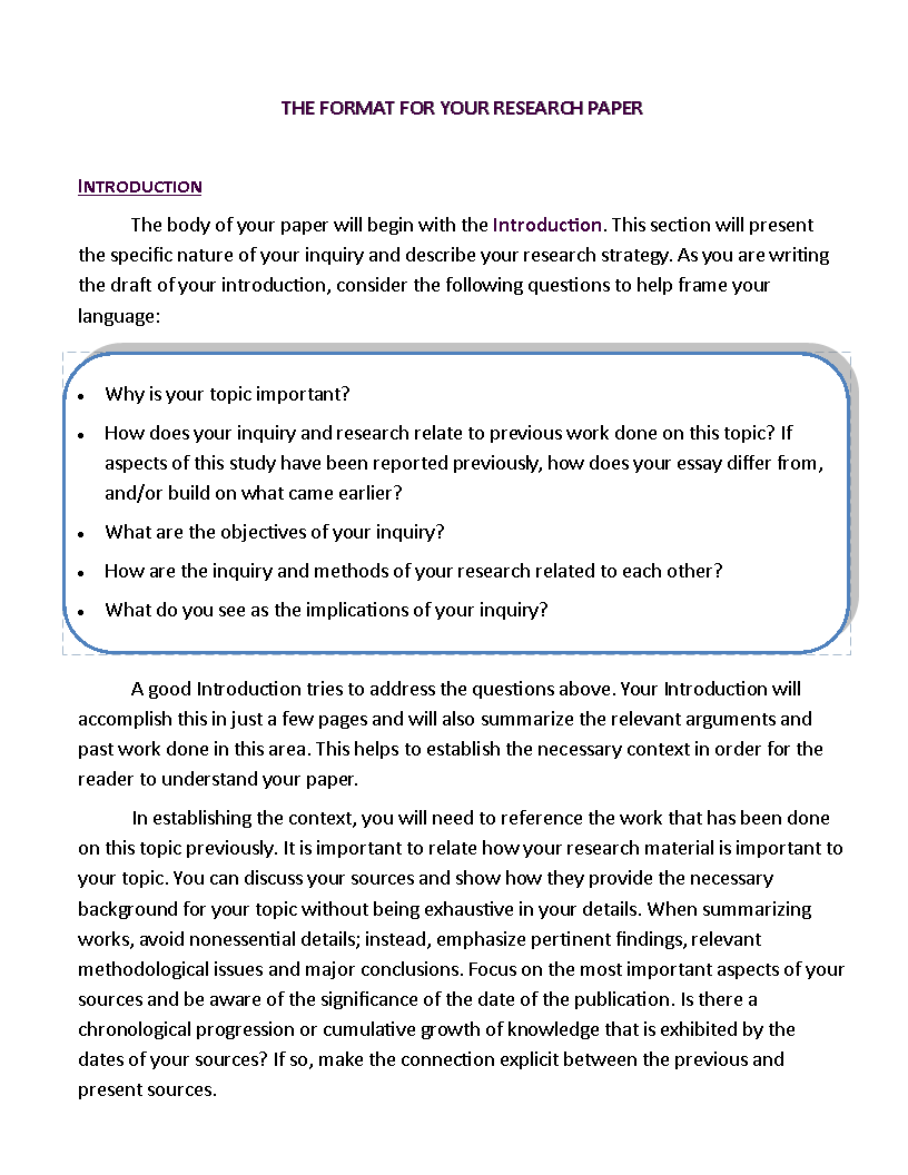 Term paper english