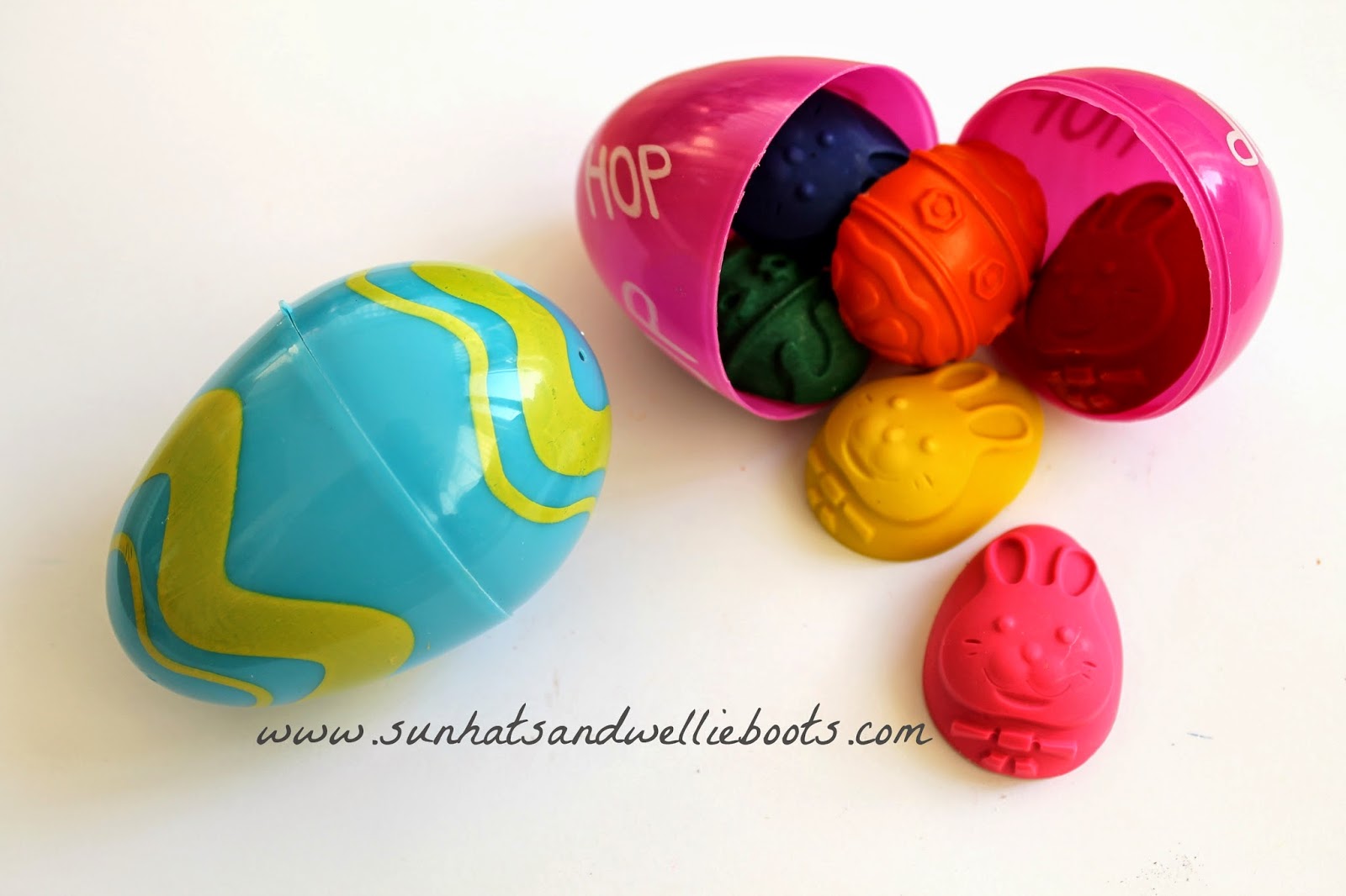 Sun Hats & Wellie Boots Homemade Easter Crayons