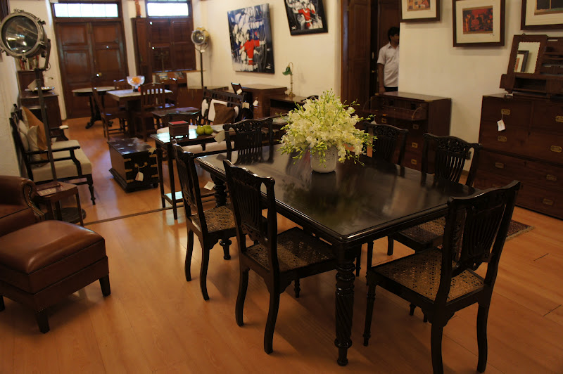 BombayJules Camelot Colonial Antique Furniture