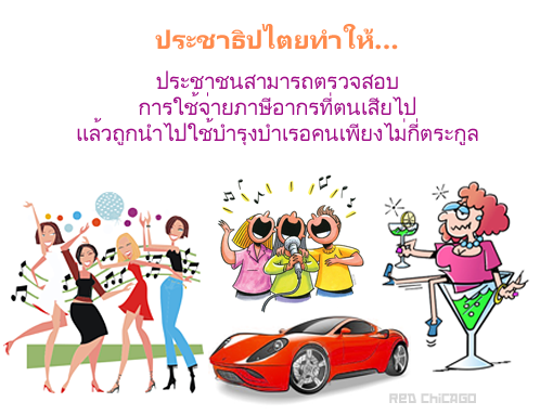 ประชาธิปไตยทำให้...