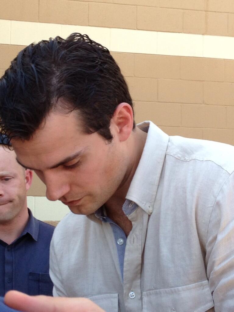Henry Cavill News Meet & Greet At Edwards Air Force Base