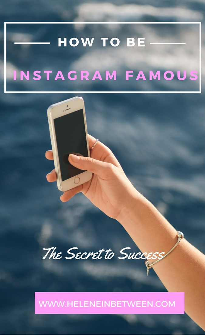 how to be instagram famous