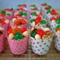 Fruit cupcakes recipe Sherbakes: Cupcakes