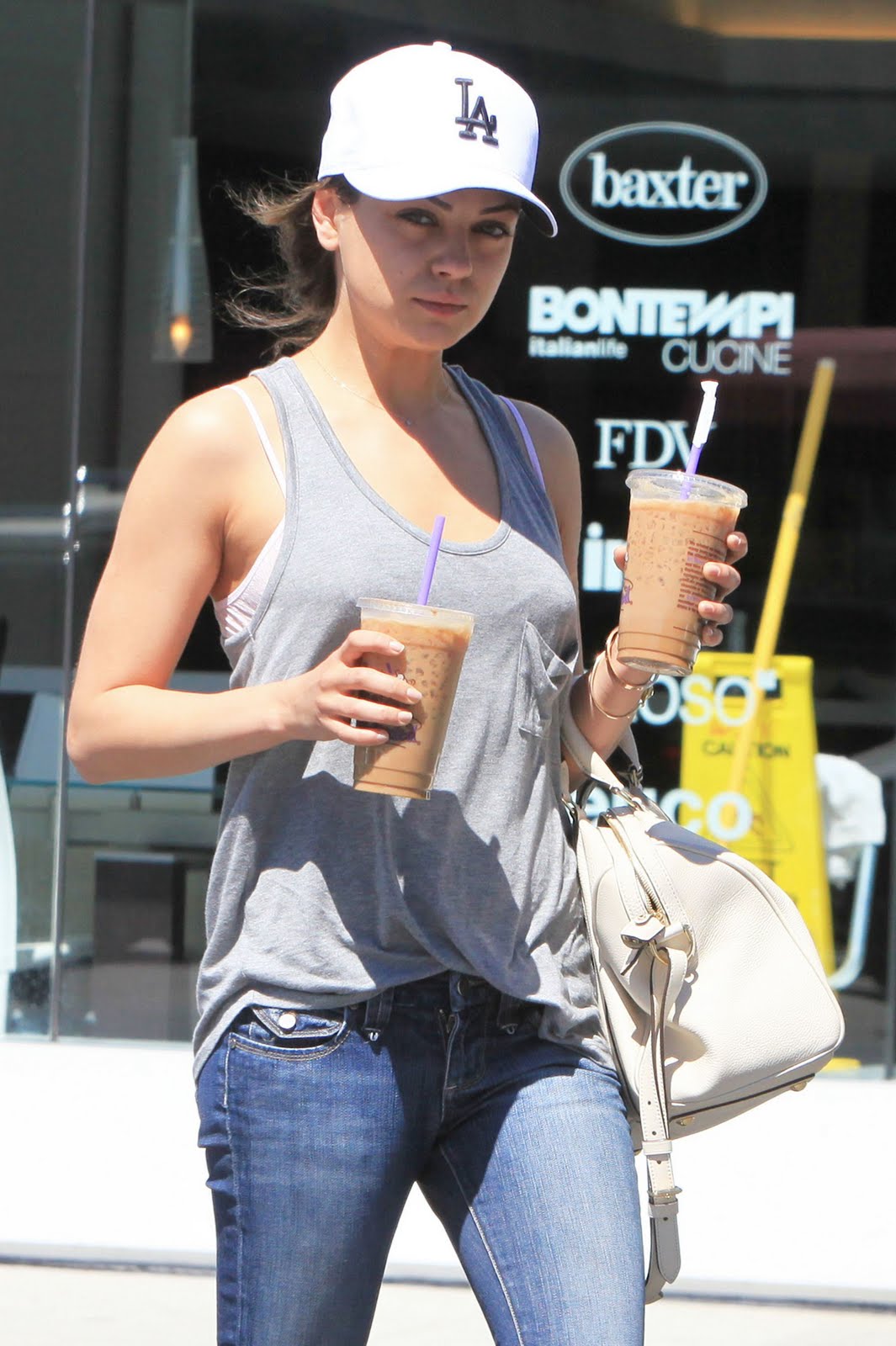Mila Kunis Candids